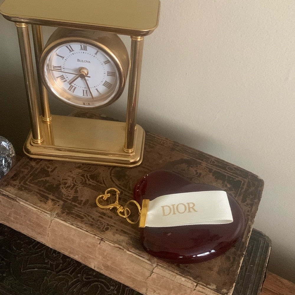 Dior Red Key & Card Holder